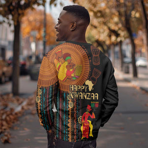 Happy Kwanzaa African Sweatshirt - Tribal Pattern