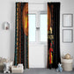 Happy Kwanzaa African Window Curtain - Tribal Pattern