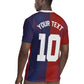 Custom Haiti National Football Rugby Jersey Red Blue The Half Sporty Design - African Pride