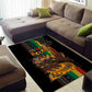 Afro-Caribbean Area Rug African and Reggae Art Music - African Pride