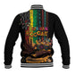 Afro-Caribbean Baseball Jacket African and Reggae Art Music - African Pride