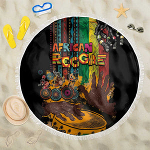 Afro-Caribbean Beach Blanket African and Reggae Art Music - African Pride