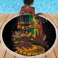 Afro-Caribbean Beach Blanket African and Reggae Art Music - African Pride