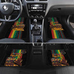 Afro-Caribbean Car Mats African and Reggae Art Music - African Pride