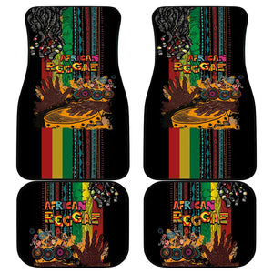 Afro-Caribbean Car Mats African and Reggae Art Music - African Pride