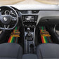 Afro-Caribbean Car Mats African and Reggae Art Music - African Pride