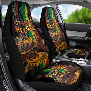 Afro-Caribbean Car Seat Cover African and Reggae Art Music - African Pride
