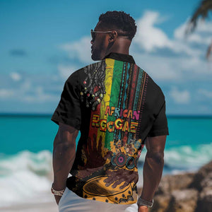 Afro-Caribbean Hawaiian Shirt African and Reggae Art Music - African Pride