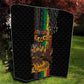 Afro-Caribbean Quilt African and Reggae Art Music - African Pride