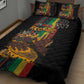 Afro-Caribbean Quilt Bed Set African and Reggae Art Music - African Pride