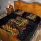 Afro-Caribbean Quilt Bed Set African and Reggae Art Music - African Pride