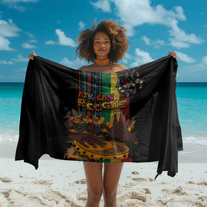 Afro-Caribbean Sarong African and Reggae Art Music - African Pride