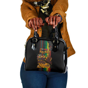Afro-Caribbean Shoulder Handbag African and Reggae Art Music - African Pride