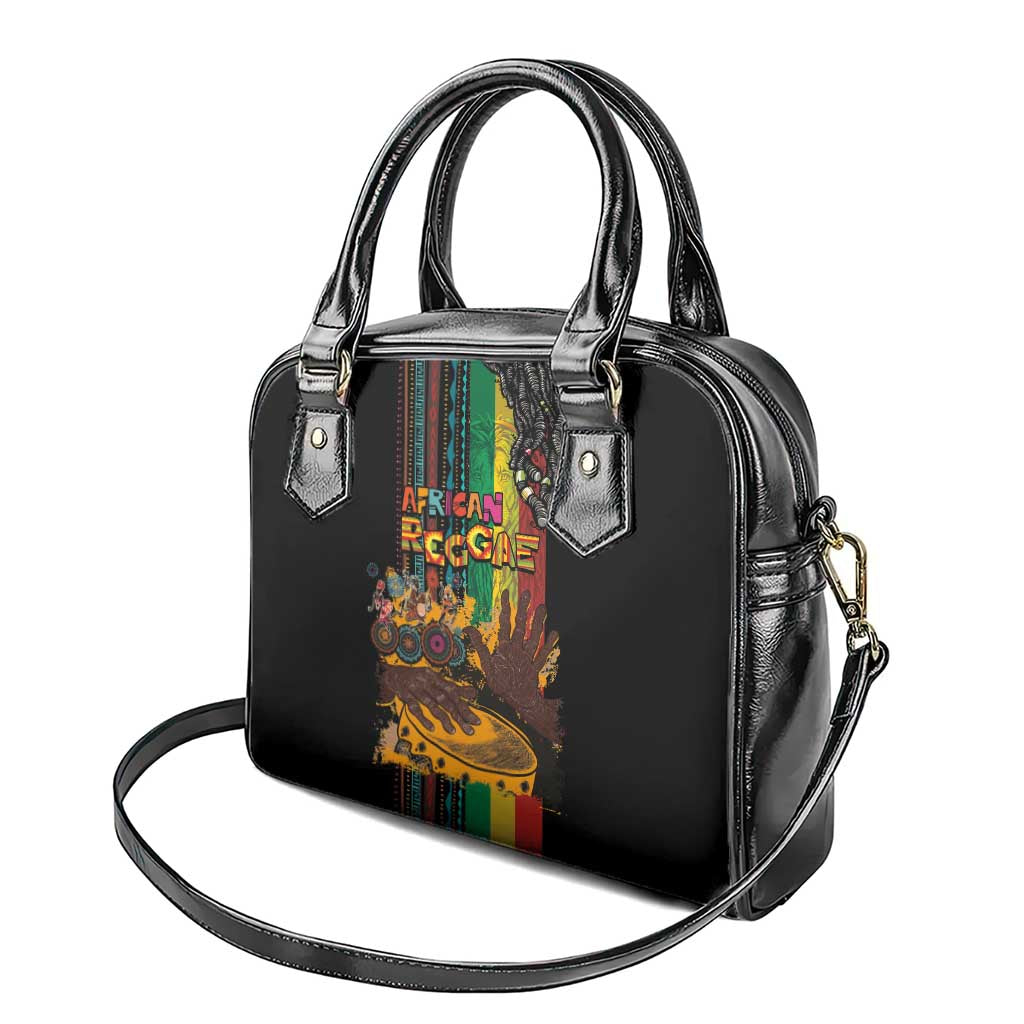 Afro-Caribbean Shoulder Handbag African and Reggae Art Music - African Pride