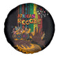 Afro-Caribbean Spare Tire Cover African and Reggae Art Music - African Pride