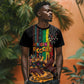 Afro-Caribbean T shirt African and Reggae Art Music - African Pride