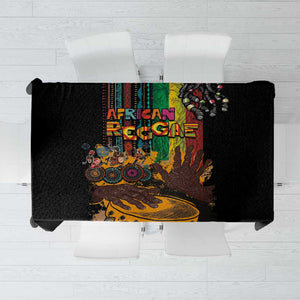 Afro-Caribbean Tablecloth African and Reggae Art Music - African Pride