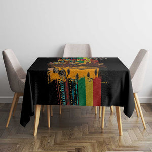 Afro-Caribbean Tablecloth African and Reggae Art Music - African Pride