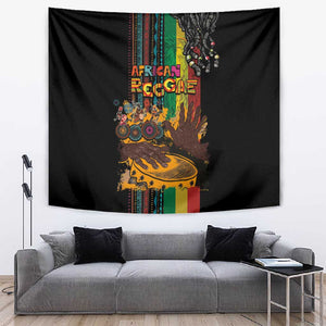 Afro-Caribbean Tapestry African and Reggae Art Music - African Pride