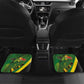 Afro Jamaica Independence Day Car Mats Swallow-tail Hummingbird with Tropical Plants - African Pride
