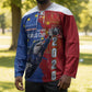 Custom Cape Verde Football 2026 Debut Hockey Jersey Blue Sharks Stand Strong