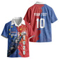 Custom Cape Verde Football 2026 Debut Kid Hawaiian Shirt Blue Sharks Stand Strong LT03