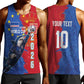 Custom Cape Verde Football 2026 Debut Men Tank Top Blue Sharks Stand Strong