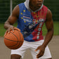 Custom Cape Verde Football 2026 Debut Sleeveless Hoodie Blue Sharks Stand Strong
