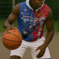 Custom Cape Verde Football 2026 Debut Sleeveless Zip Hoodie Blue Sharks Stand Strong
