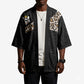 Custom DR Congo Football Kimono Leopards Texture Wild Black