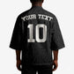 Custom DR Congo Football Kimono Leopards Texture Wild Black