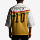 Custom Ghana Football Kimono Abstract Flag and Kente Pattern