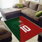 Custom Moroccan Football Area Rug Go Glory-The Atlas Lions - African Pride
