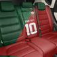 Custom Moroccan Football Back Car Seat Cover Go Glory-The Atlas Lions - African Pride