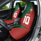 Custom Moroccan Football Car Seat Cover Go Glory-The Atlas Lions - African Pride