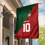 Custom Moroccan Football Garden Flag Go Glory-The Atlas Lions - African Pride