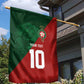 Custom Moroccan Football Garden Flag Go Glory-The Atlas Lions - African Pride