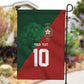 Custom Moroccan Football Garden Flag Go Glory-The Atlas Lions - African Pride