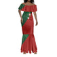 Custom Moroccan Football Mermaid Dress Go Glory-The Atlas Lions - African Pride