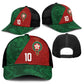 Custom Moroccan Football Mesh Trucker Cap Go Glory-The Atlas Lions - African Pride