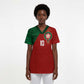 Custom Moroccan Football Scrub Top Go Glory-The Atlas Lions - African Pride