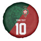 Custom Moroccan Football Spare Tire Cover Go Glory-The Atlas Lions - African Pride