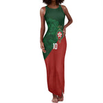 Custom Moroccan Football Tank Maxi Dress Go Glory-The Atlas Lions - African Pride