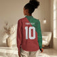 Custom Moroccan Football Women Casual Shirt Go Glory-The Atlas Lions - African Pride