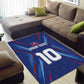 Custom Afro Haiti Football Area Rug Sporty Style - African Pride
