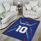 Custom Afro Haiti Football Area Rug Sporty Style - African Pride