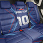 Custom Afro Haiti Football Back Car Seat Cover Sporty Style - African Pride