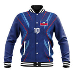 Custom Afro Haiti Football Baseball Jacket Sporty Style - African Pride