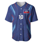 Custom Afro Haiti Football Baseball Jersey Sporty Style LT03