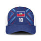 Custom Afro Haiti Football Baseball Net Cap Sporty Style - African Pride